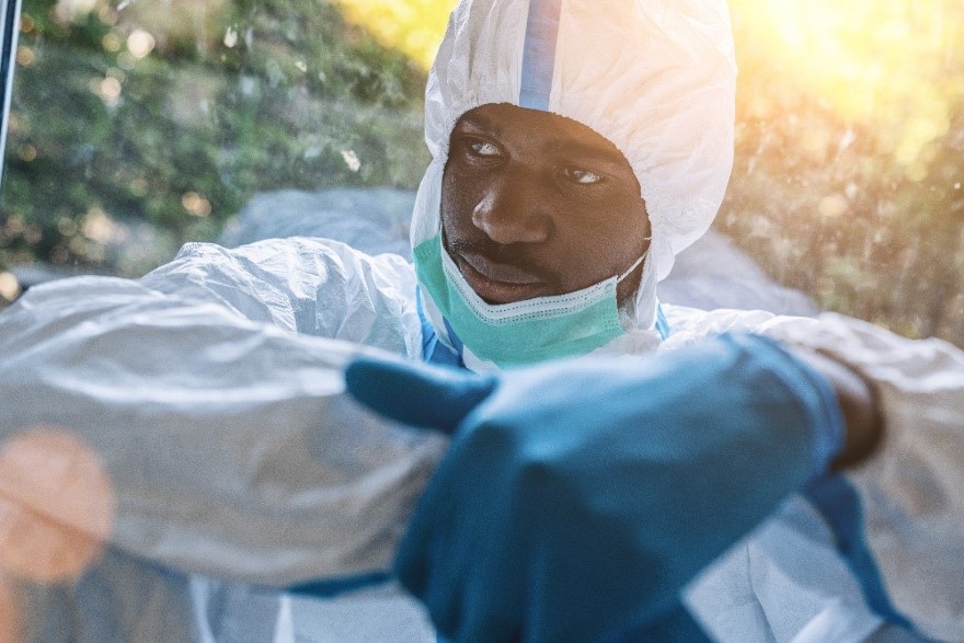 The mental toll of providing care during a pandemic