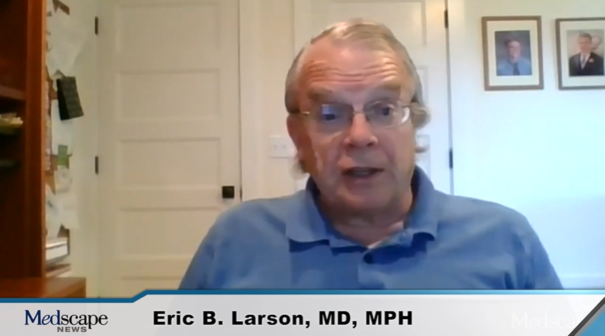 Eric B. Larson, MD, featured in Medscape video on ...