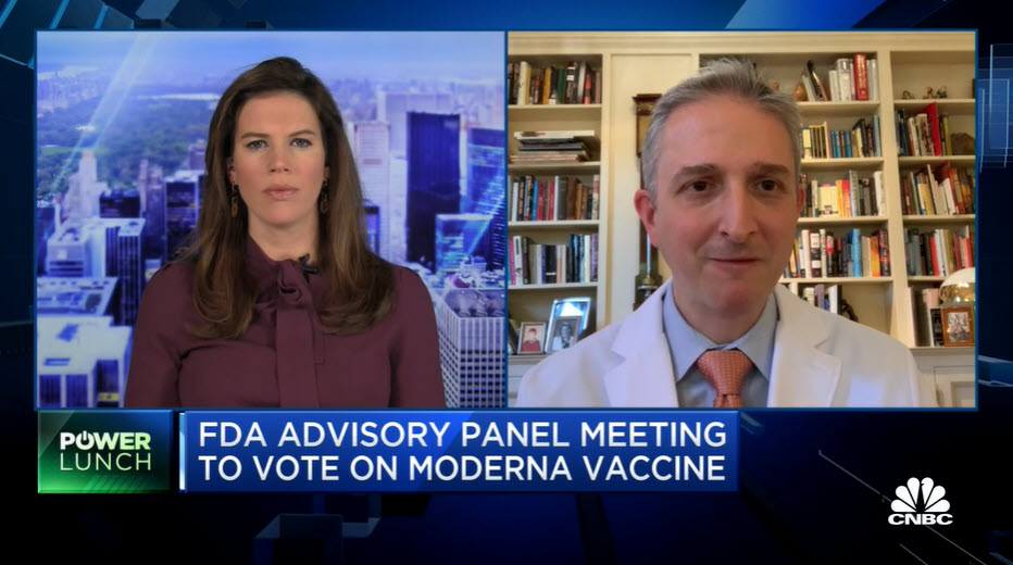 Stephen Parodi, MD, Welcomes News Of COVID-19 Vaccine Approvals On CNBC ...