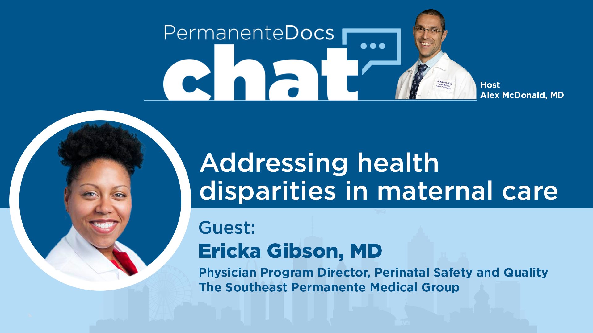 PermanenteDocs Chat on addressing health disparities in maternal care