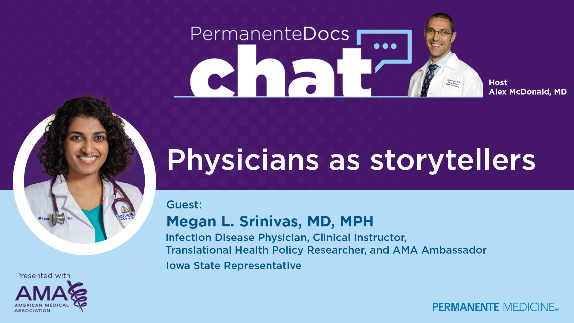 Physicians as storytellers