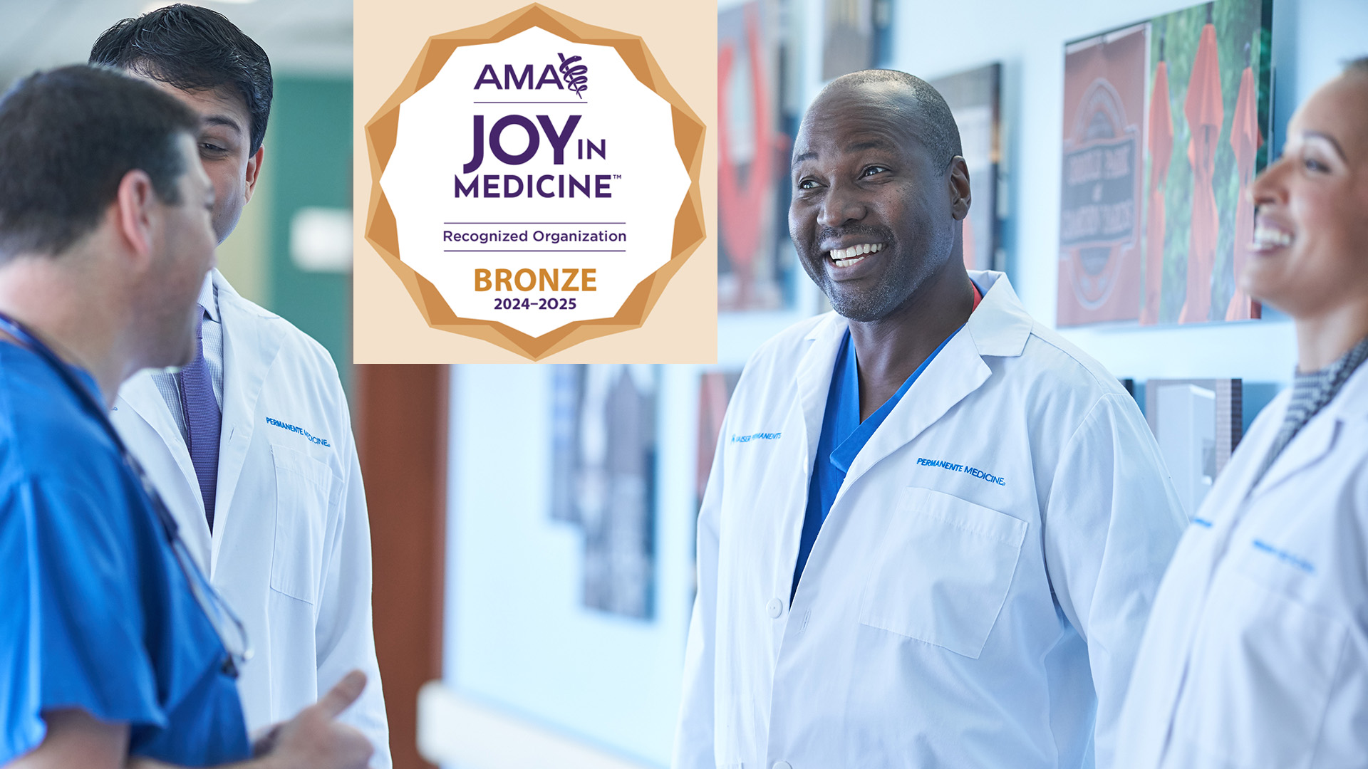 Permanente Medical Groups recognized by AMA for addressing physician wellness and burnout