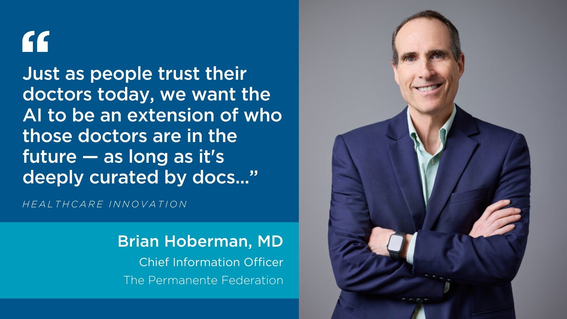 Brian Hoberman, MD, on how AI can redefine care navigation